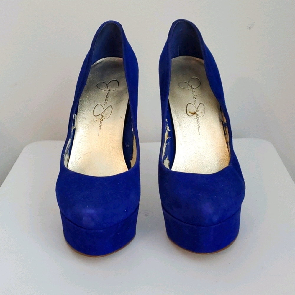 Blue JS heels